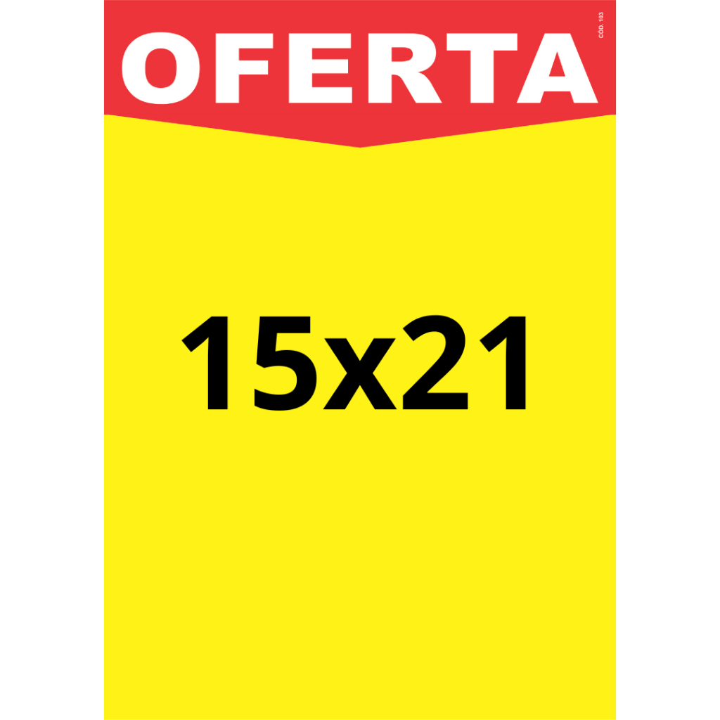 1000 Cartaz A5 15x21 Impressora em sulfite