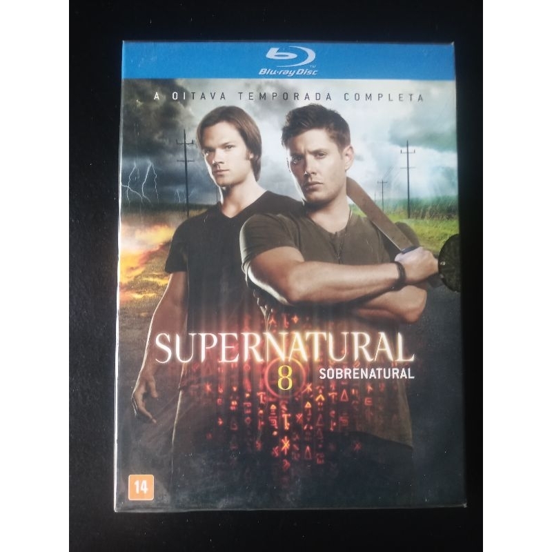 Sobrenatural - Temporada 8 - Box Bluray - Lacrado