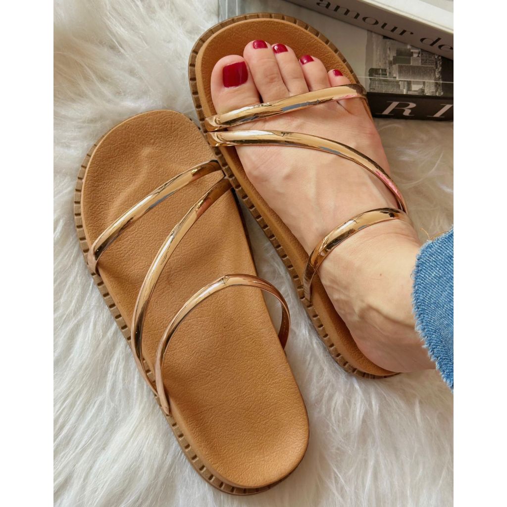 Sandália Feminina Birken Confortável Flatform Anatomica em Oferta na Shopee