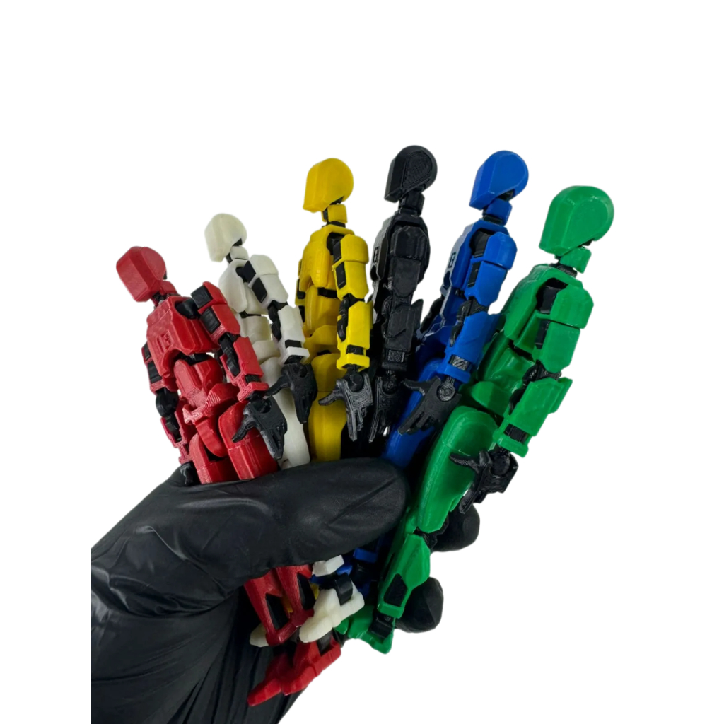 Boneco Dummy 13 - Boneco Articulado Action Figure Brinquedo Educativo + Kit Armas Varias Posições