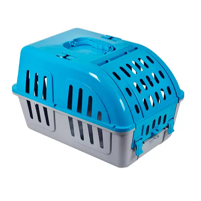 Caixa de Transporte para Cachorro Gato - Four Plastic