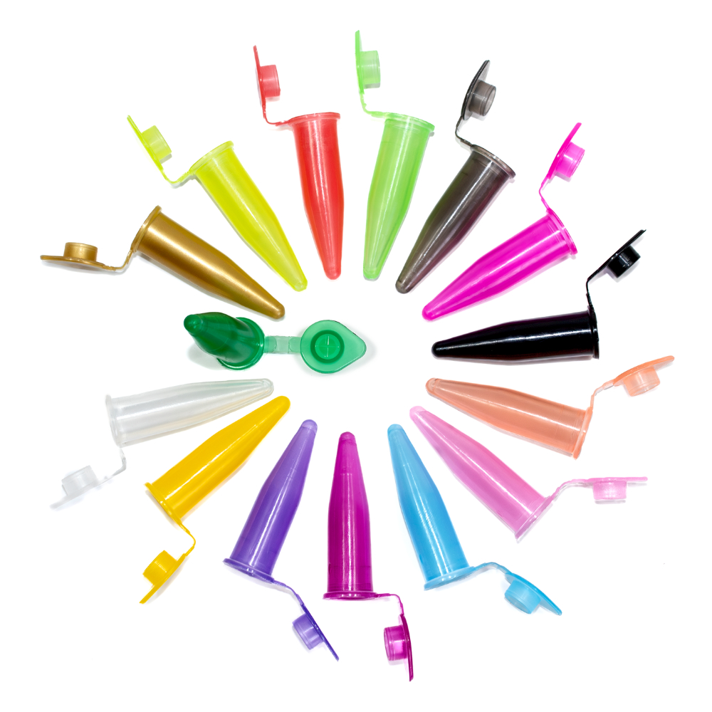 Microtubo Fundo Cônico 1,0 ml Interno 1,5 ml Externo Pacote com 1000 unidades em Oferta na Shopee