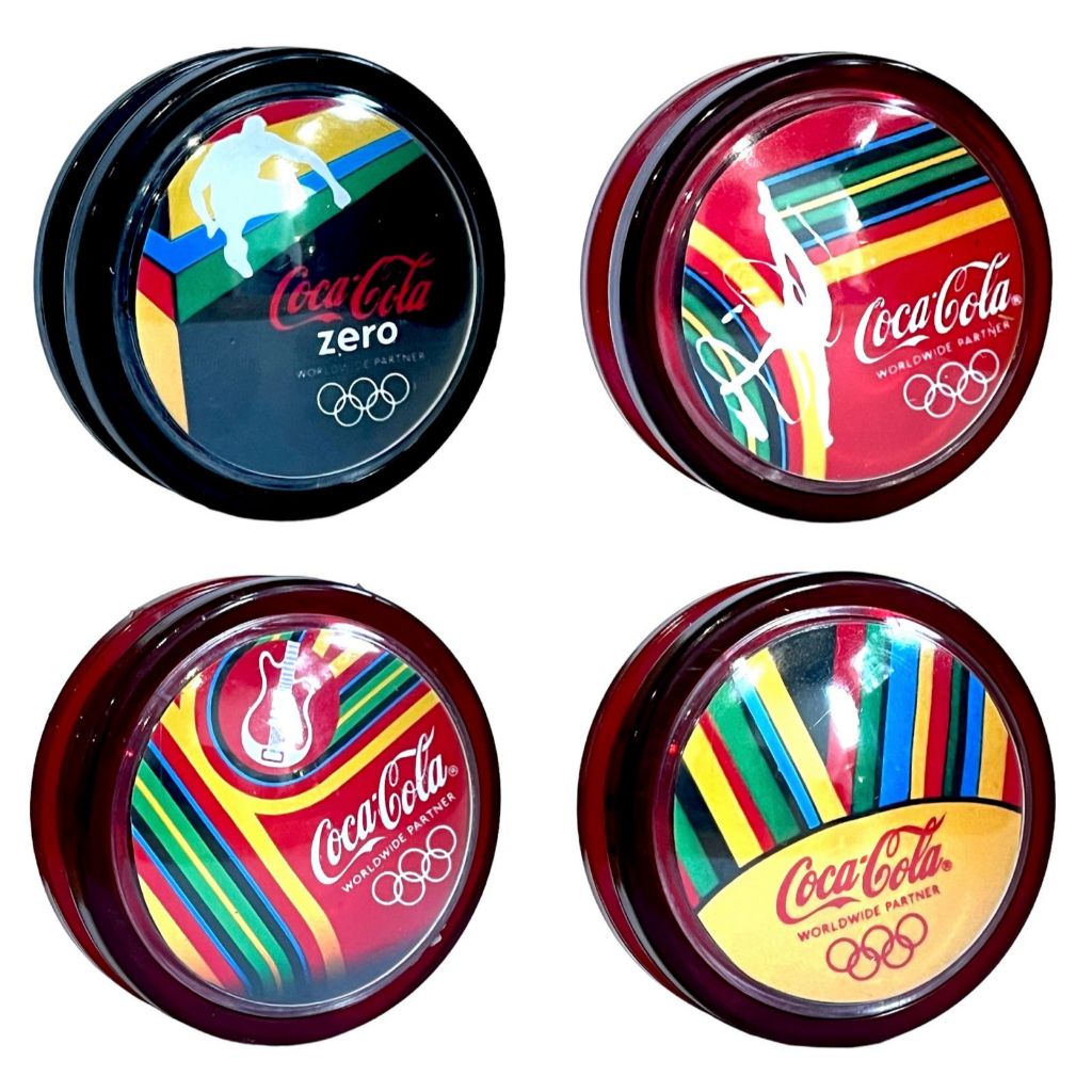 04 Ioio (Yoyo, Yo-yo) Profissional Champion Coca Cola Special.