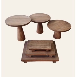 Kit Decorativo bandejas rústicas 6PÇ em Oferta na Shopee