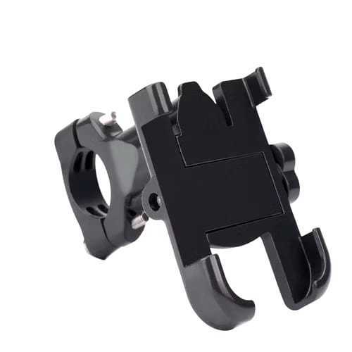Suporte de celular para moto e bicicleta estável e seguro liga de alumínio resistente gira 360