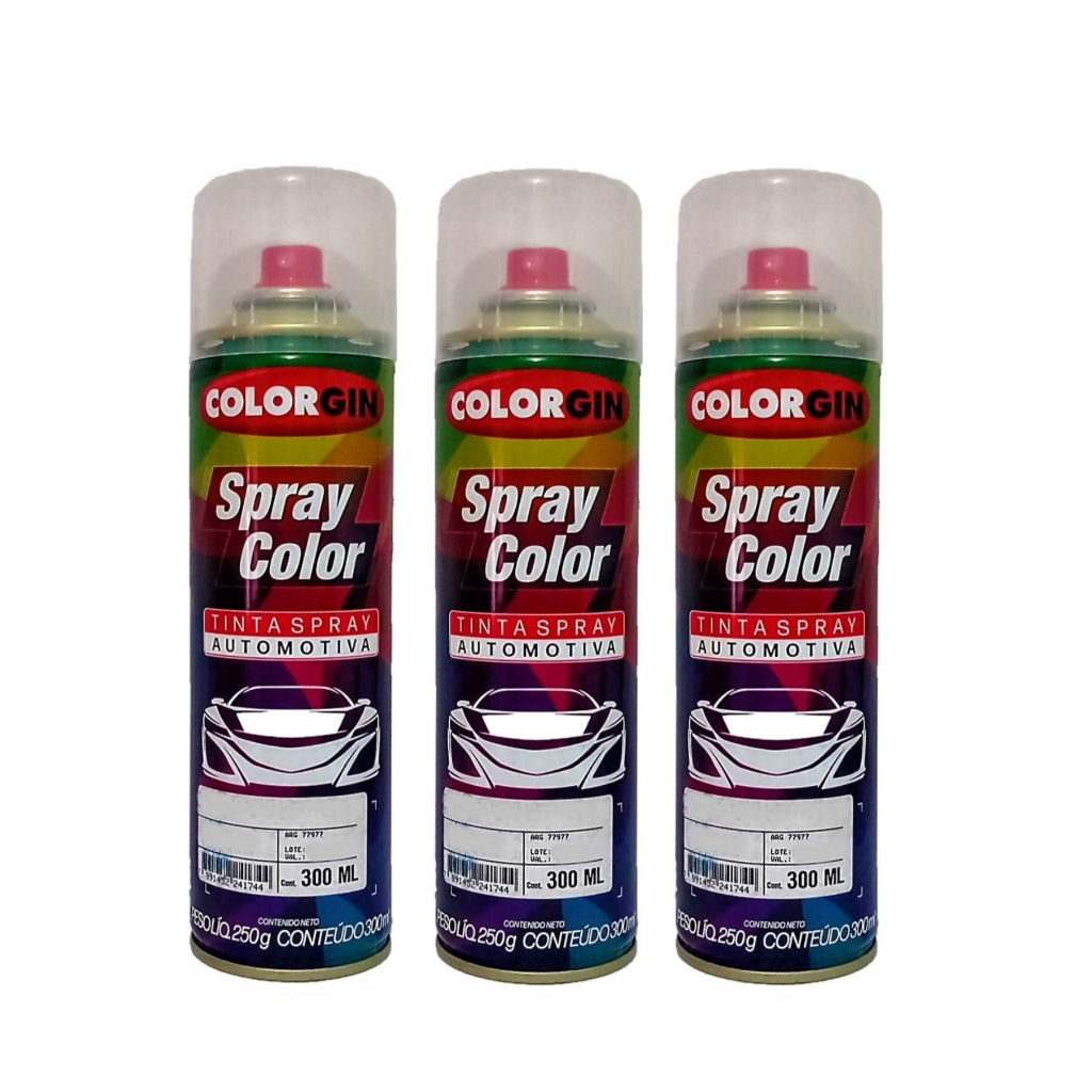 Kit Tinta automotiva Spray Tricoat Vermelho Pimenta Perolizado Honda Motos + Verniz