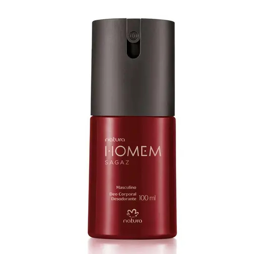 Desodorante Corporal Natura Homem Sagaz 100 ml NATURA PRODUTO ORIGINAL