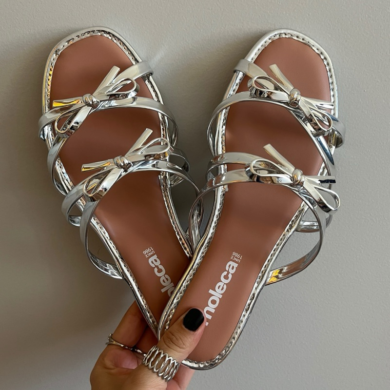 Rasteira Moleca Laco - Comprar com Melhor Preço em Sandálias e Chinelos