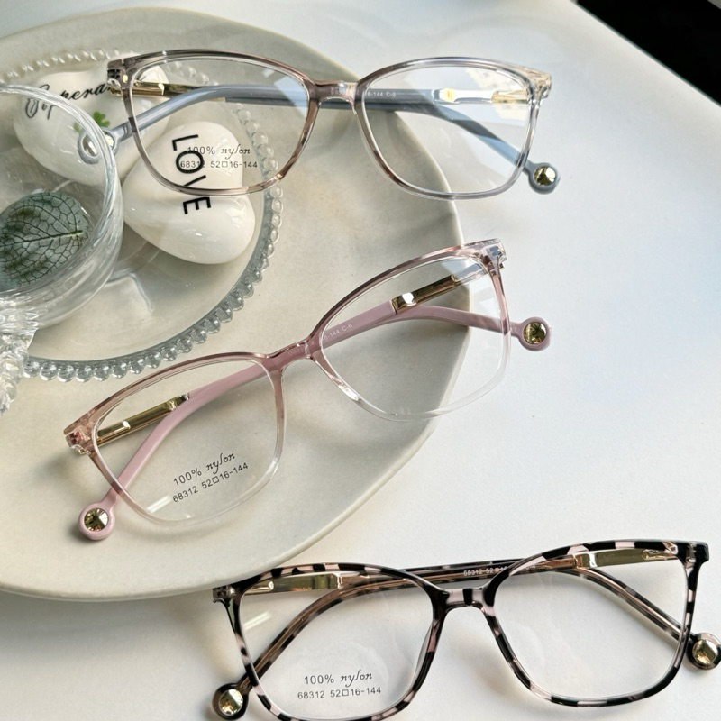 Armação de óculos para grau feminino Modelo novo tamanho pequeno quadrado TOP 🔝68312