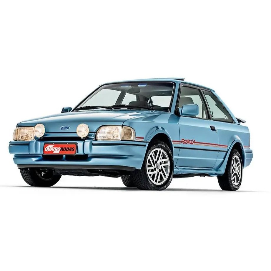 Miniatura Ford Escort 1.8 XR3 Formula 1991 California Classics 1:24 Réplica Coleção