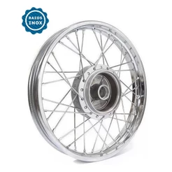 Roda Traseira Ybr 125 00/08 Factor 125 Raio Inox Alinhada