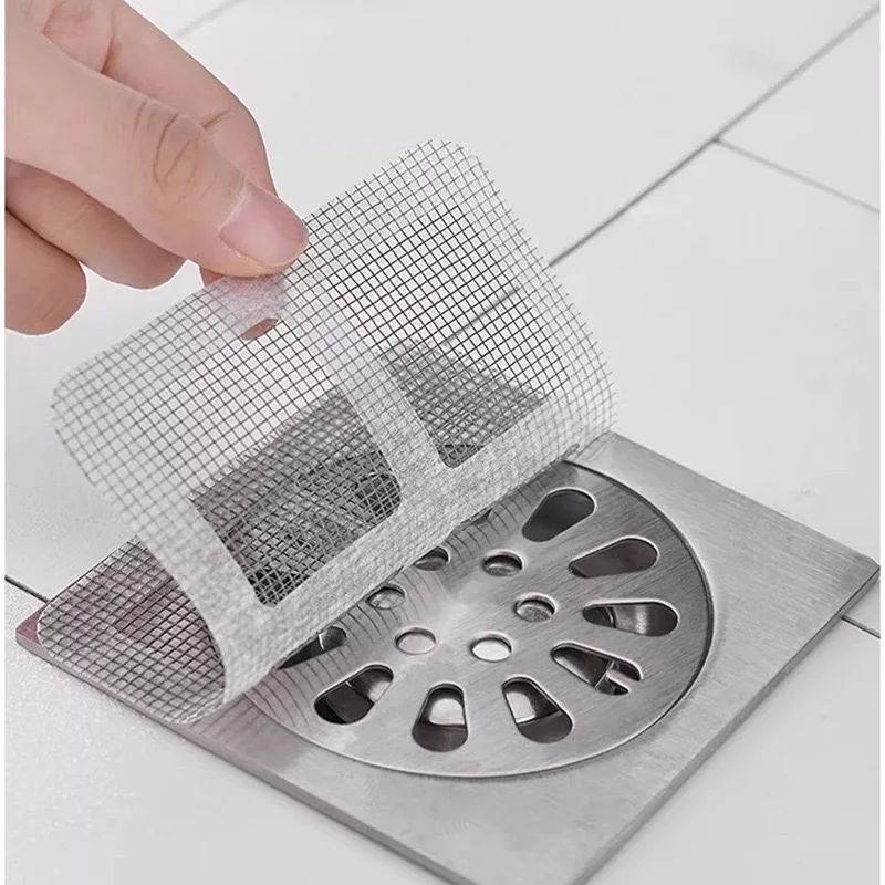 KIT 5/10/20/30 Protetor Filtro de Ralo Autoadesivo - Acessório para Pia e Ralo Evita Entupimentos