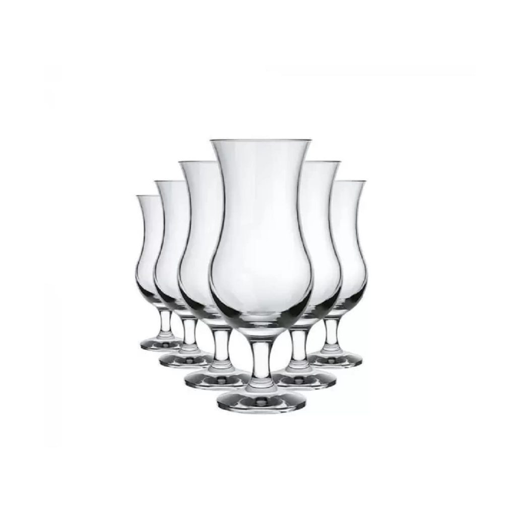 Kit 6 Taças Coquetel Drink Coquetel 380 ml Vidro Nadir