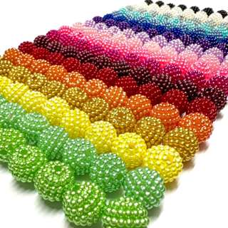 100pçs - Miçanga De Pérola Craquelada - 10mm - Escolha A Cor em Oferta na Shopee