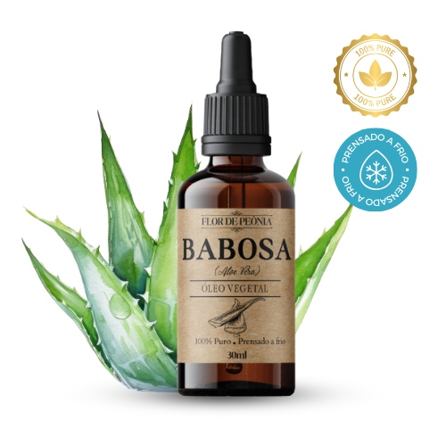 Óleo Vegetal de Babosa 30ml 100% puro | Hidratação Profunda, Calmante, Fortalecimento Capilar em Oferta na Shopee