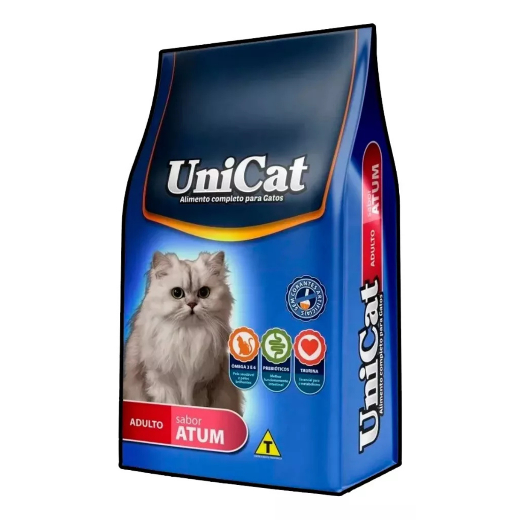 Unicat Ração Gatos Adulto Sabor Atum 10,1kg
