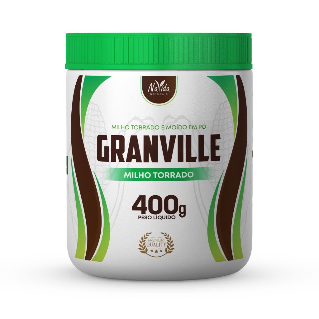 Milho Torrado e Moído (Café De Milho) Pote 400G Granville