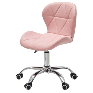 Cadeira Eiffel Slim Giratória com Estofado Penteadeira Base Cromada