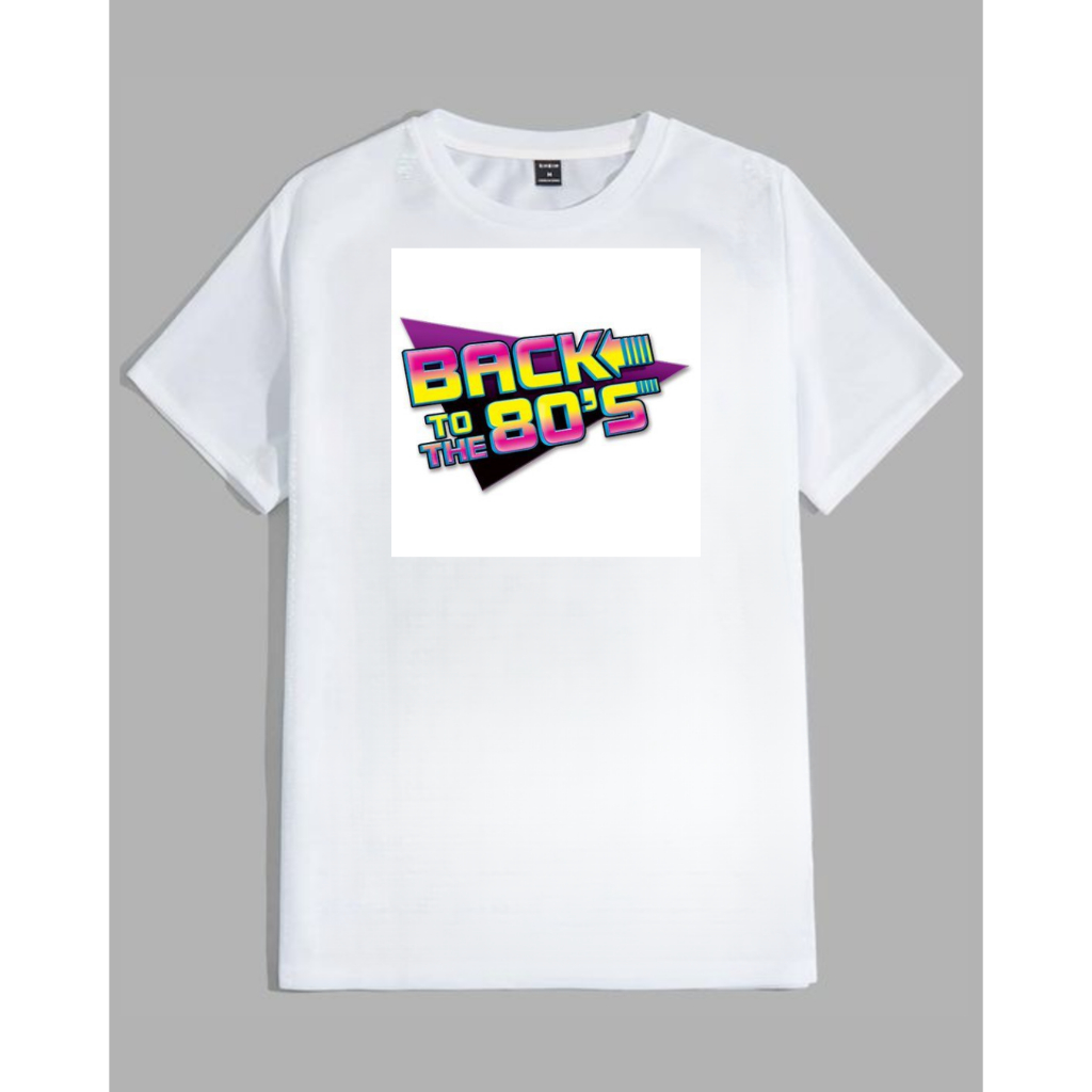 Camiseta personalizada anos 80 camisa blusa T-Shirt anos 80
