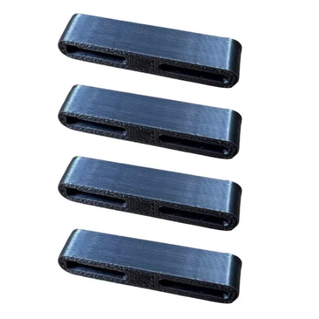 4 Patins Guia Teto Solar Fiat 500, Punto, Idea, Veloster