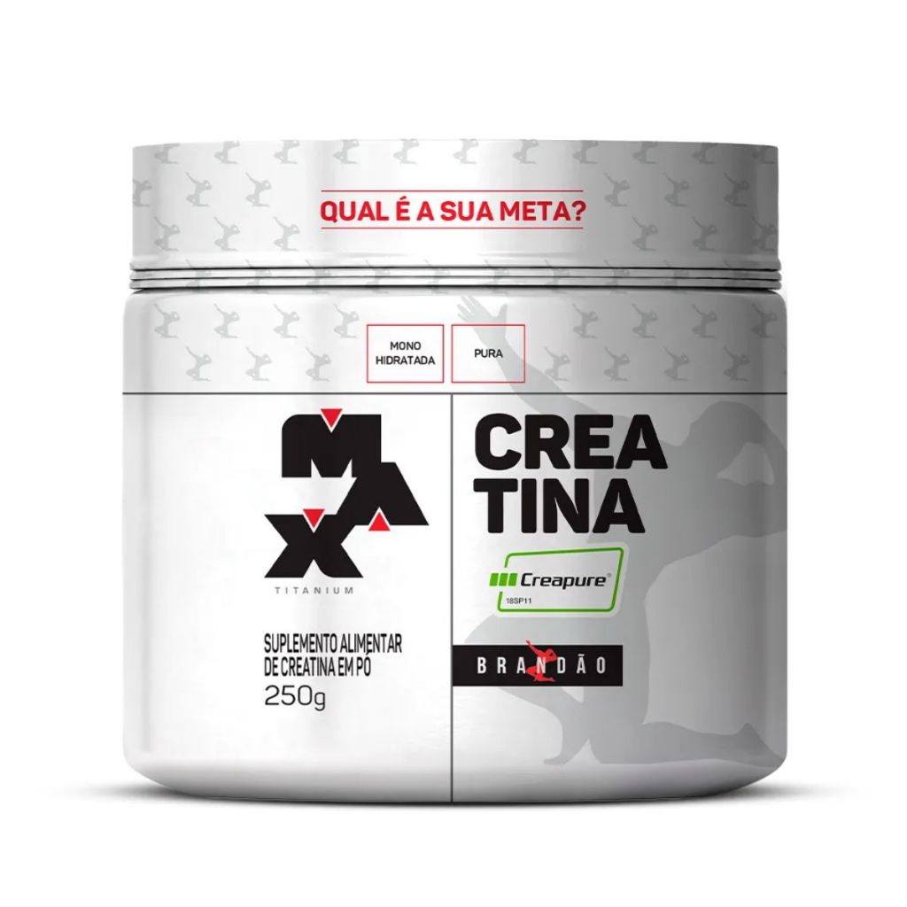 Creatina Max Titanium Creapure Rafael Brandão 250g