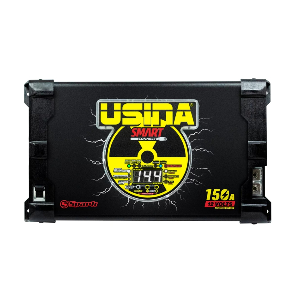 Fonte Carregador Usina Smart Connect 150a Bivolt Automático em Oferta na Shopee