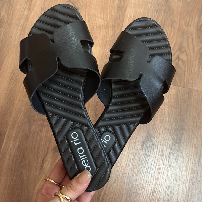 Rasteira Feminina Beira Rio Original Feminina Rasteirinha Leve e Estilosa em Oferta na Shopee