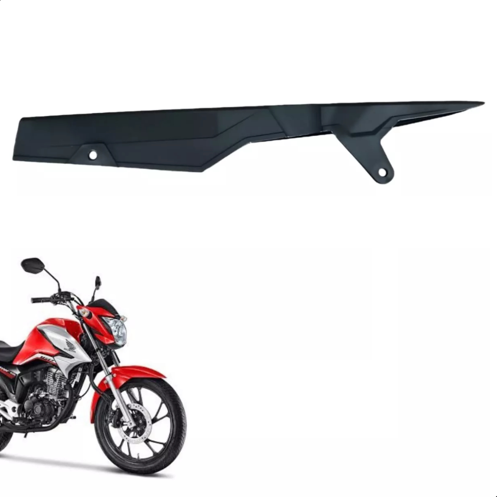 Capa Protetor de Corrente Para Cg Titan Fan Start Cargo Original Plasmoto em Oferta na Shopee