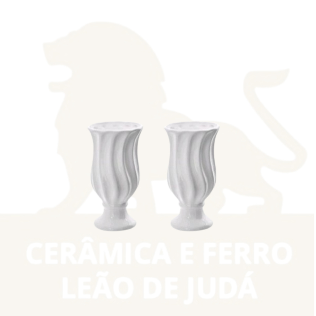 KIT  2 VASO FOLHA P em Oferta na Shopee