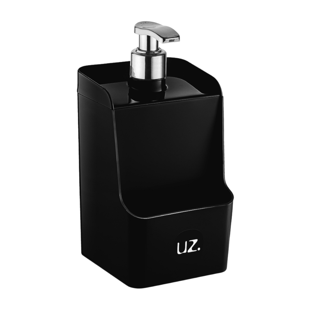 Dispenser Organizador De Pia 500ml Porta Detergente E Esponja Bucha Cozinha Bancada Luxo Uz399 Cores em Oferta na Shopee