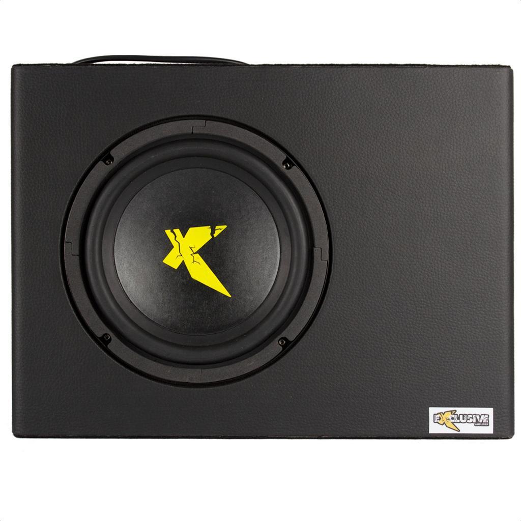 Caixa Amplificada 8" Sub XC200 Slim Lite 200w Exclusive Subwoofer Porta Malas — imagem 2 de 2