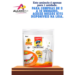 Tapioca Natural Sem Glúten 7 Sachês Individuais Da Terrinha | Praticidade e Qualidade Premium