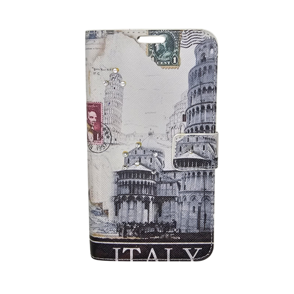 Capa Compatível com Samsung Galaxy Note 3 N9000 N9002 N9005 - Itália Carteira