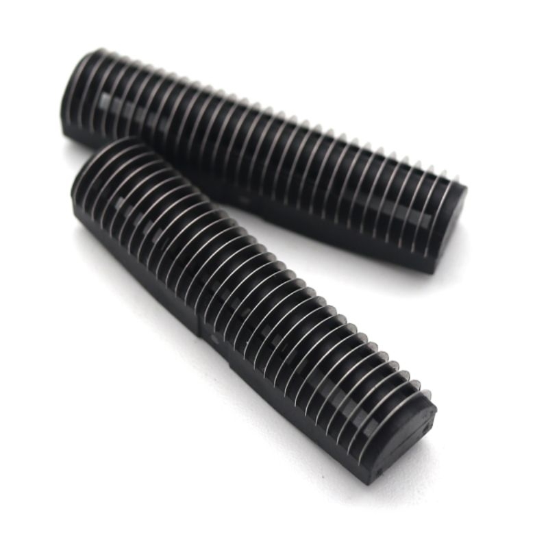 Kit 2 Lâminas de Substituição Shaver Kemei Tx1 Compatível Para Barbeador Andis Shaver Ts1 e Ts2