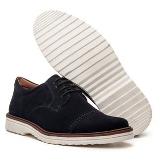Sapato Oxford Masculino Brogue Sola Costurada Sport Fino Derby em Couro Camurça Legitimo Preto Bege Cinza e Verde