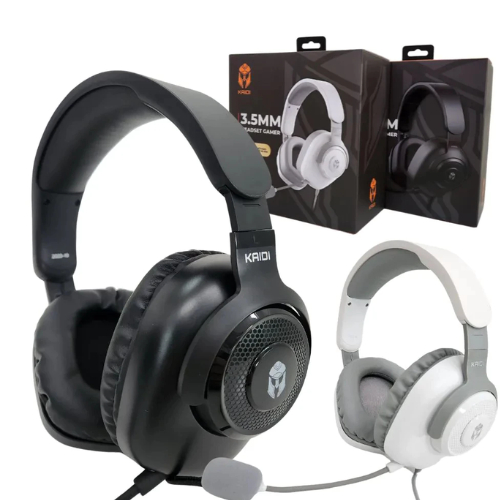 Fone Gamer Kaidi Kd-g31 Headset Gamer Microfone, 3.5mm, Isolamento Acústico & Design Ergonômico — R$ 140,00 em Shopee, 22% OFF