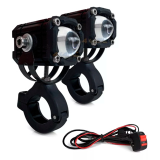 Kit Farol Milha Led U94 Strobo Neblina E Milha Cross Offroad em Oferta na Shopee