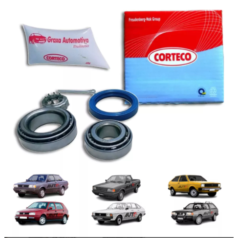 Rolamento Kit Roda Traseiro Gol Parati Fox Saveiro Santana Corteco