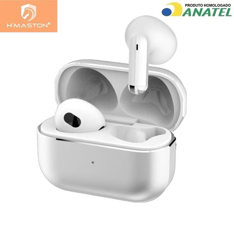 H'maston RS-13 Fone de Ouvido Sem Fio Bluetooth Liga de Zinco 5.3 Fone TWS com Microphone em Oferta na Shopee