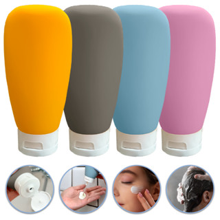 Kit Viagem Higiene Necessaire Frascos De Silicone Cremes Shampoos Organizadores em Oferta na Shopee