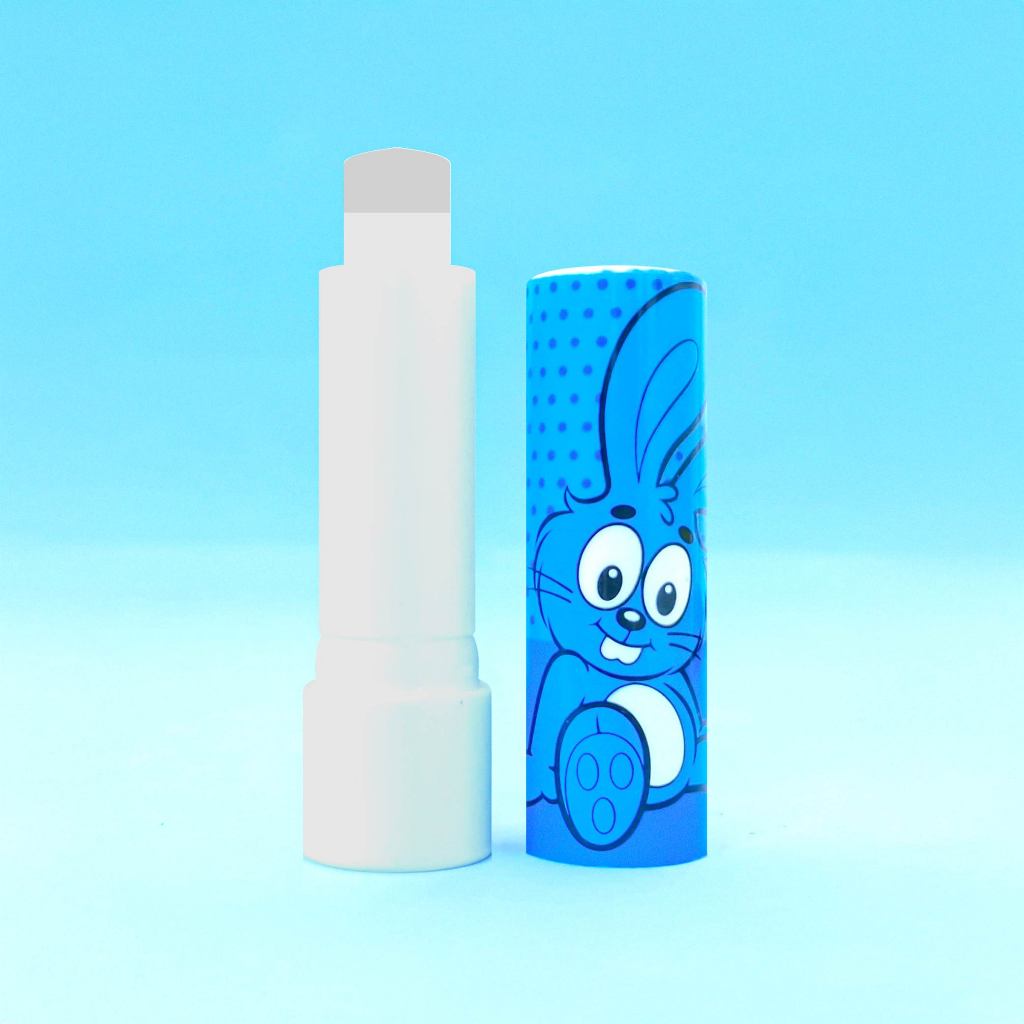 Detalhes do Meu Lip Balm Infantil Tutti - Fruti Turma da Mônica Sansão Branco Incolor Protetor Labial FPS 15 Hipoalergênico 4,2g