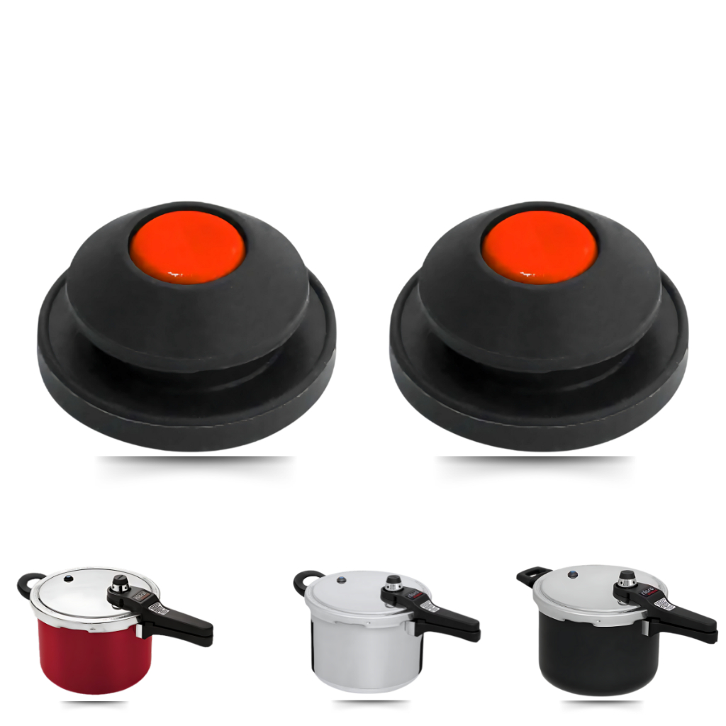 Kit 2 Válvulas Repetitiva De Segurança Para Panela De Pressão Da Nigro 3/4,5/7 Litros