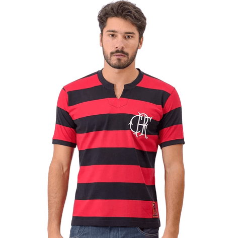 Camisa Flamengo Tri CRF Braziline em Oferta na Shopee