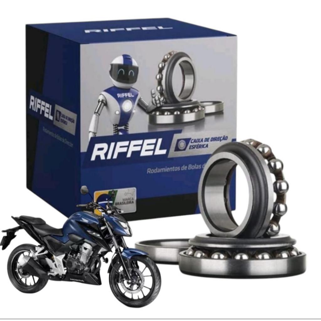 Caixa de Direção Esférica CB 300/CB 250F TWISTER/CBX 250 TWISTER/CBR 600 RR/CBR 500 R-RA - Riffel