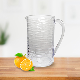 Jarra Suco Cristal 1,700 Litros Envio Imediato Resistente a Riscos Material Grosso Jarra Buffet em Oferta na Shopee