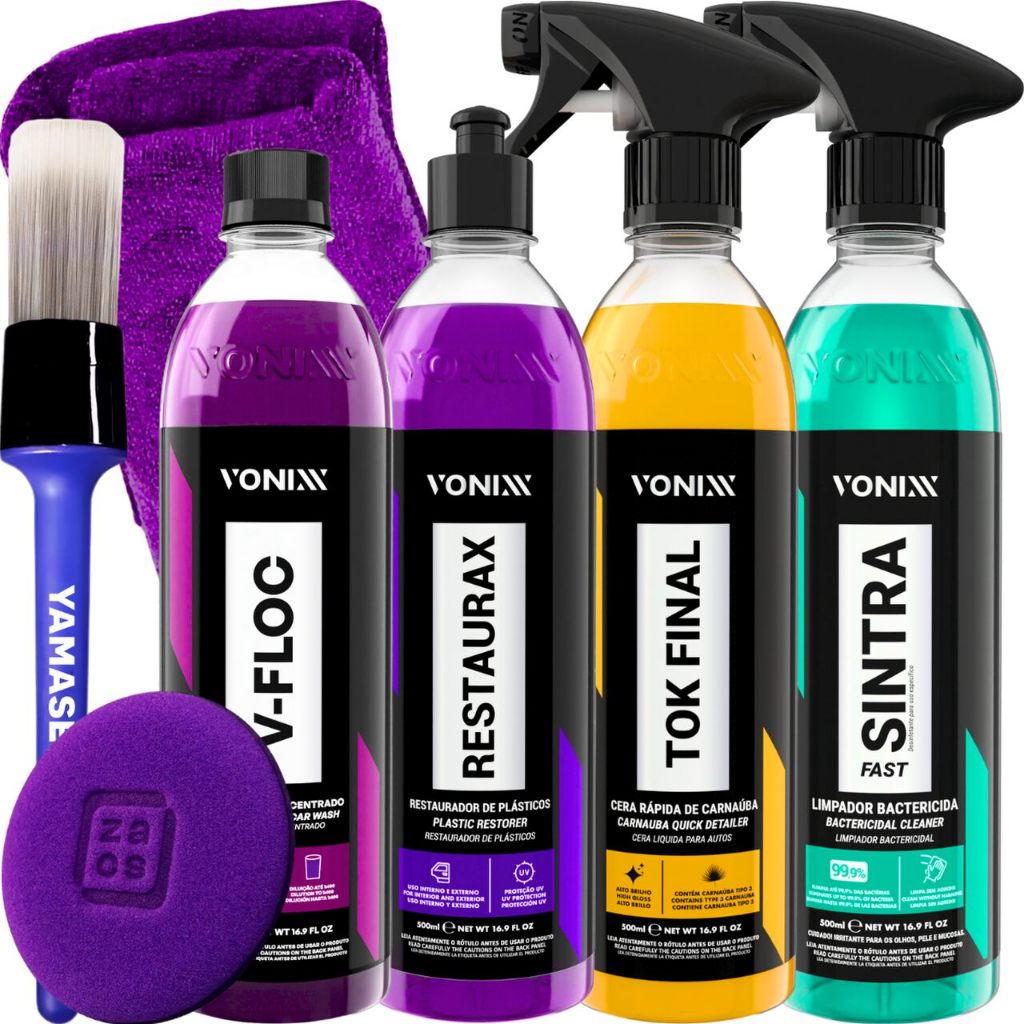 Kit Shampoo V-Floc Cera Tok Final Sintra Fast Restaurax Vonixx Pincel Yamase em Oferta na Shopee