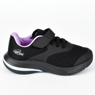 Tênis Infantil K-360 Super Leve Esportivo Preto Moderno Ultra Conforto Resistente em Oferta na Shopee