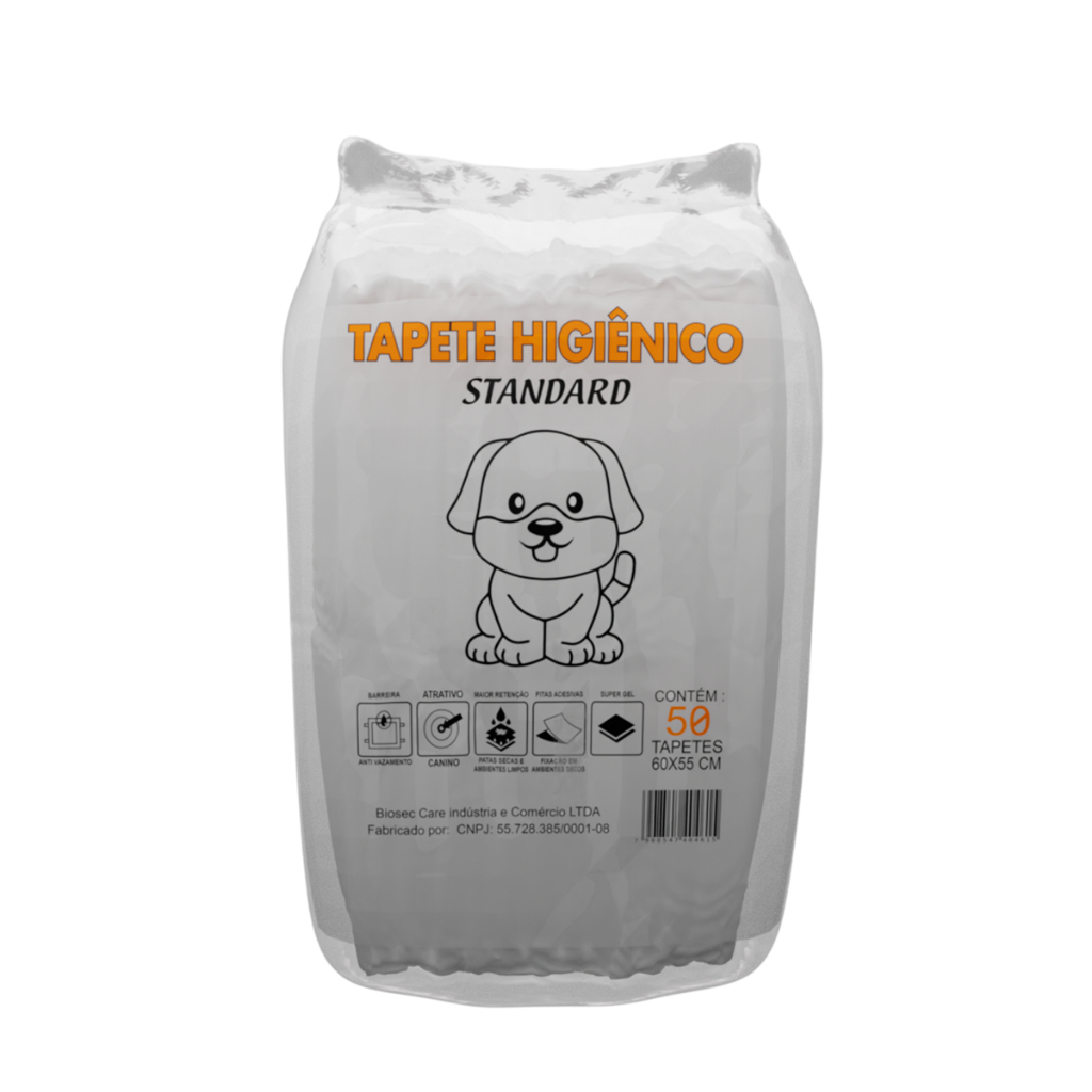 Tapete Higiênico Descartável Cachorro Cão Pet Tam 60X55 Supe gel