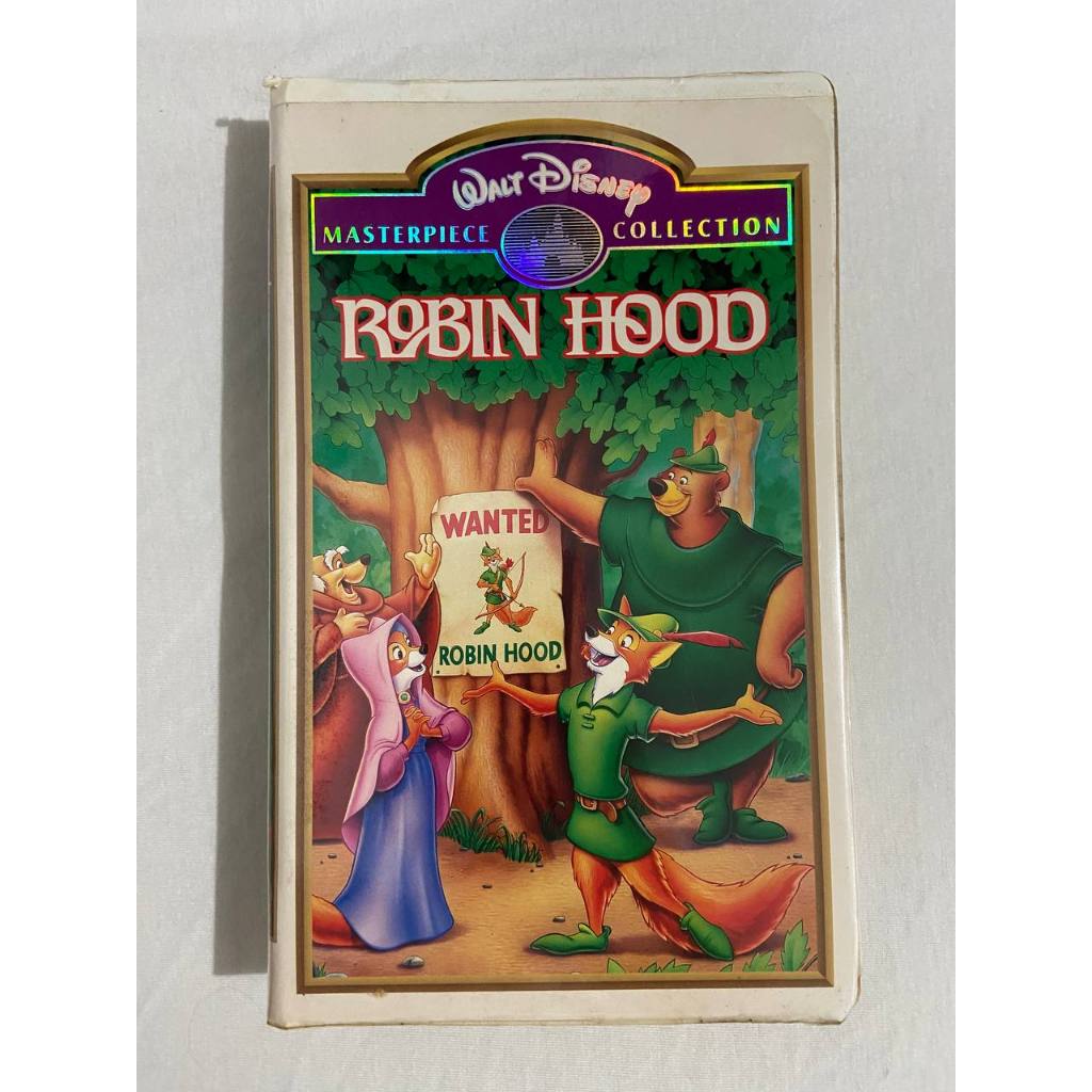 VHS Robin Hood - Masterpiece collection - 1991 - Disney