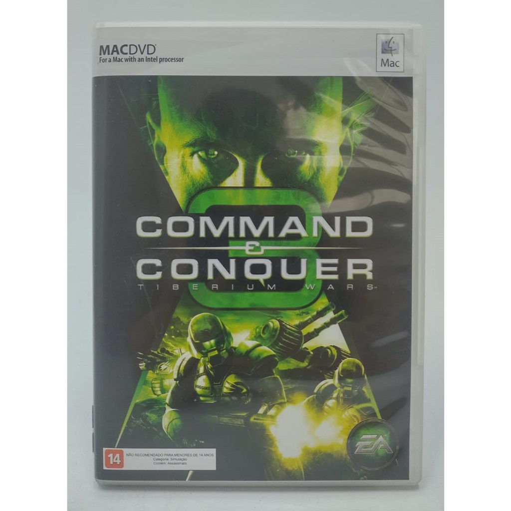Command & Conquer 3 Tiberium Wars - Mac Dvd